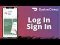 How to Login DasherDirect Account Sign In DasherDirect App