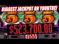 BIGGEST JACKPOT EVER ON SLOT MACHINE 5 TIMES PAY BLAZING 777