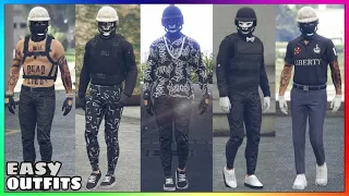 Top 5 Best Easy To Make Male Tryhard Outfits GTA Online
