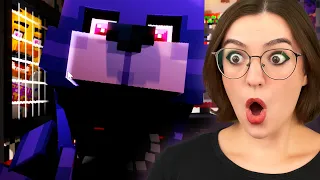 FNAF 1 but it's MINECRAFT!? (Five Nights in Minecraft Rewritten)