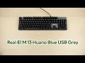 Download Lagu Розпаковка Real-El M 13 Huano Blue USB Grey