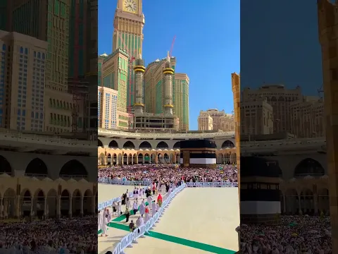 Hajj live Makkah Al Mukarramah 😍 #makkah #islam #trending #shorts