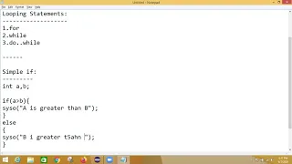 Introduction to Java Programming - Session 2 Conditional Statements