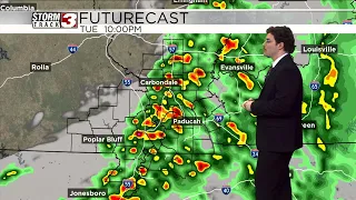 Checking on the timing of Tuesday s storms in WSIL region - April 15 2024