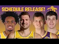 Breaking Down Lakers Schedule