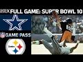Super Bowl 10 FULL Game: Dallas Cowboys vs. Pittsburgh Steelers