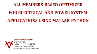 ALL MEMBERS BASED OPTIMIZER FOR ELECTRICAL AND POWER SYSTEM APPLICATIONS USING MATLAB-PYTHON