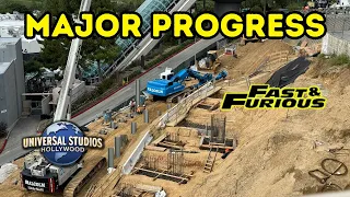 Get Ready for Thrills: Fast and Furious Construction Update at Universal Studios Hollywood!