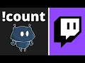 Nightbot Count Command Reset for Moderators Cooldown Userlevel Aliases