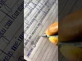 Fast and clean english handwriting practice