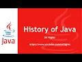 History of Java Why Java was named Oak Application Versions of Java Programming