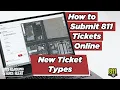 New 811 Ticket Types