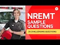 NREMT Sample Questions - Emergency Medical Technician Study Guide 35 Challenging Questions
