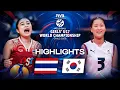 Thailand vs Korea - Playoff Girls U17 World Championship 2026 Highlights