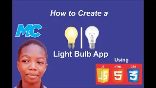How to create a Light Bulb App using HTML CSS and JavaScript