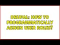 Drupal How to programmatically assign user roles 3 Solutions