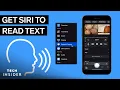 How To Get Siri To Read Text Tech Insider