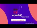Shallow Comparison vs Deep Comparison vs equals Malayalam