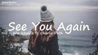 wiz khalifa see you again lyrics ft charlie puth