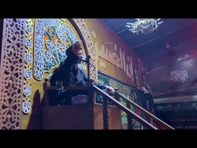 ⁣السيد محمد الموسوي نعي اليوم 6 محرم 1445. هـ موكب سفن النجاة