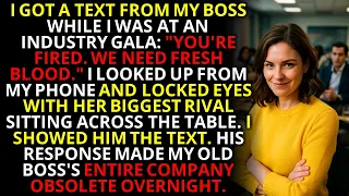 My Boss Fired Me At A Gala I Made Her Entire Company Obsolete By Monday  My Boss Fired Me At A Gala I Made Her Entire Company Obsolete By Monday