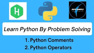 Python tutorial Python Operators in Tamil - Learn Python By Problem Solving