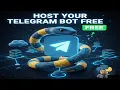 Host Your Telegram Bot 100 FREE Python Tutorial using a phone