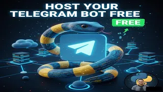 Host Your Telegram Bot 100 FREE Python Tutorial using a phone