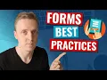 Form Design Best Practices - Best User Experience