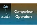Learn MySQL In Arabic - Comparison Operators