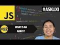 Chapter 12 Javascript Tutorial - What is an Array