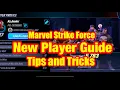Marvel Strike Force Beginners Guide for New Players 2026 Tips and Tricks Day One Msf - F2P