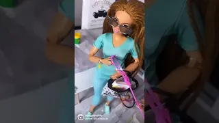 Barbie Working Stopmotion Barbie Miniature Dollcollector Dollcommunity Dollshorts 