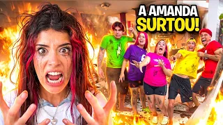 A AMANDA SURTOU NESSE VÍDEO *Ela foi embora ?