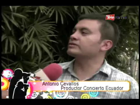 Rafael realizará concierto en Ecuador