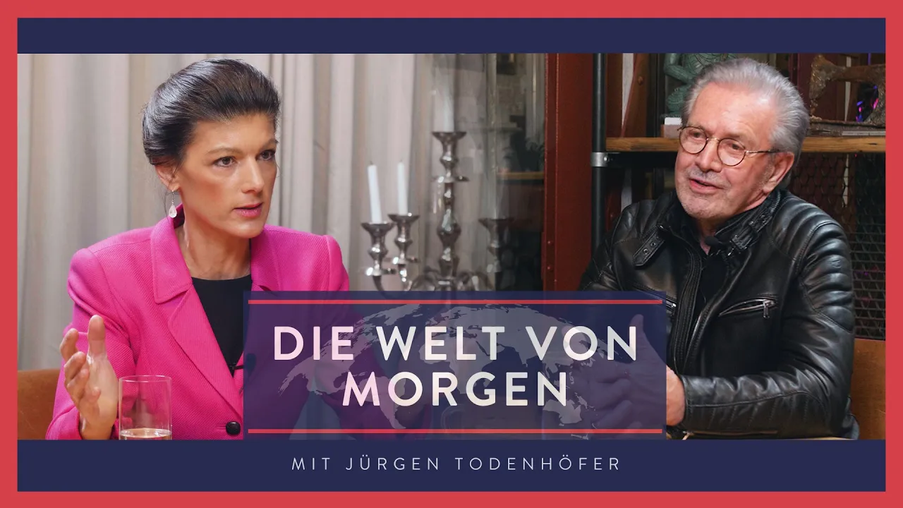 Sahra Wagenknecht trifft Jürgen Todenhöfer | E02 „Die Welt von Morgen“ Sahra Wagenknecht trifft Jürgen Todenhöfer | E02 „Die Welt von Morgen“