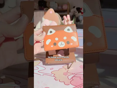 Dropping the red panda wallet 👀The 48 hour early bird discount ends tomorrow! #kawaii #wallet