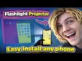 Flashlight Projector App 2026 - iPhone iPad Android Tutorial