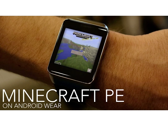 Minecraft PE on Android Wear
