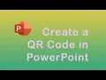 How to create a QR code in PowerPoint