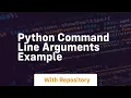python command line arguments example
