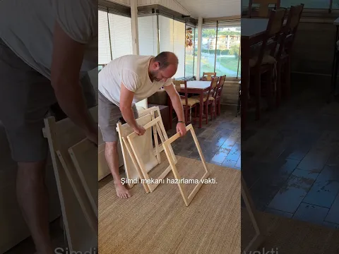 Sinema keyfini bahçeye taşıyoruz.🍿🫠
