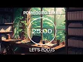 Download Lagu 2-HOUR STUDY WITH POMODORO 📚 Early Morning in a Forest 🌲 Lofi Mix + Bird Sounds / 4 x 25 min