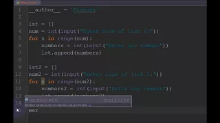 Python program to merge or concatenate multiple Lists programminginpython com