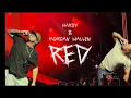 HARDY - red feat. Morgan Wallen (Lyric Video)