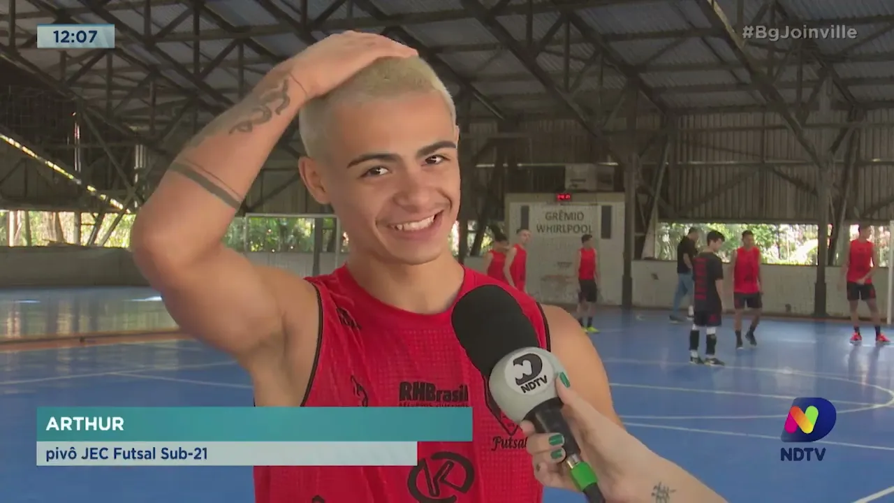 JEC Futsal sub 21 se prepara para copa mundo