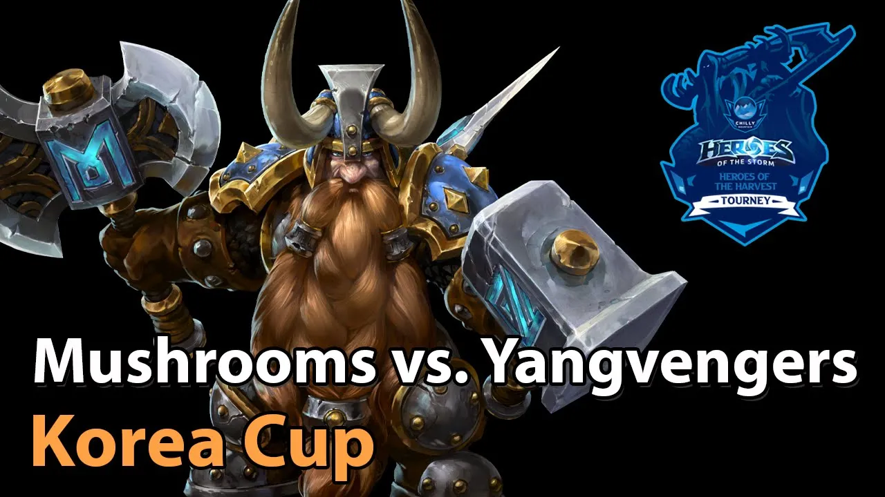 ► Mushrooms vs. Yangvengers - Korea Cup - Heroes of the Storm Esports