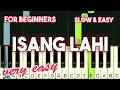 Download Lagu REGINE VELASQUEZ - ISANG LAHI | SLOW \u0026 EASY PIANO TUTORIAL