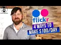 Make 100 Per Day in 2021 On FLICKR Without Posting Photos