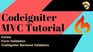 Code Igniter Tutorial Day 5 Forms and Validation